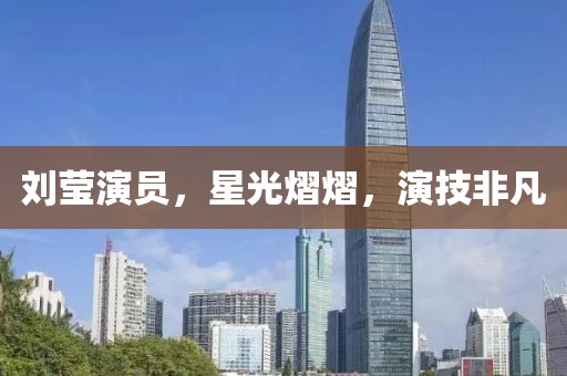 刘莹演员，星光熠熠，演技非凡