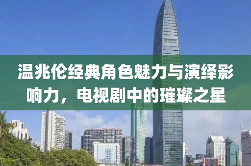 温兆伦经典角色魅力与演绎影响力，电视剧中的璀璨之星