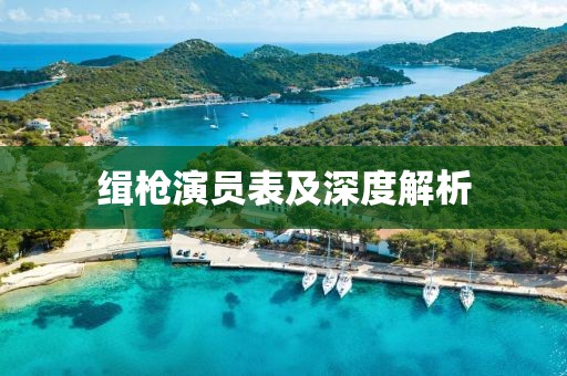 缉枪演员表及深度解析