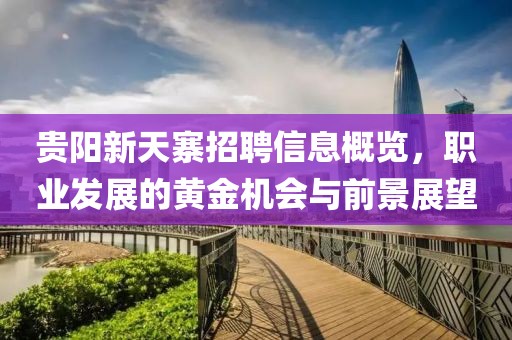 贵阳新天寨招聘信息概览，职业发展的黄金机会与前景展望