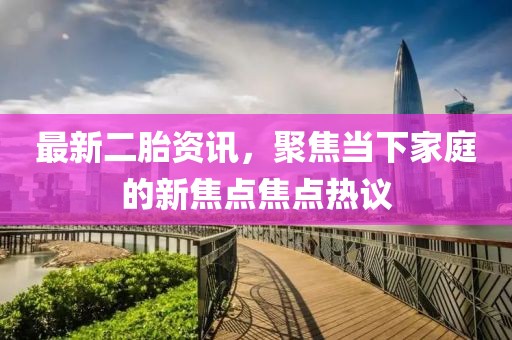 最新二胎资讯，聚焦当下家庭的新焦点焦点热议