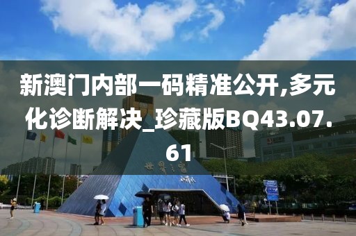 新澳门内部一码精准公开,多元化诊断解决_珍藏版BQ43.07.61