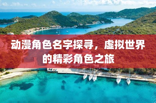 动漫角色名字探寻，虚拟世界的精彩角色之旅