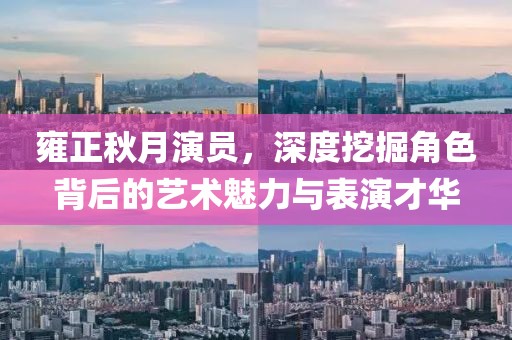 雍正秋月演员，深度挖掘角色背后的艺术魅力与表演才华
