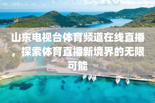 山东电视台体育频道在线直播，探索体育直播新境界的无限可能