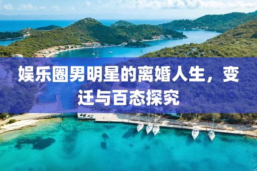 娱乐圈男明星的离婚人生，变迁与百态探究