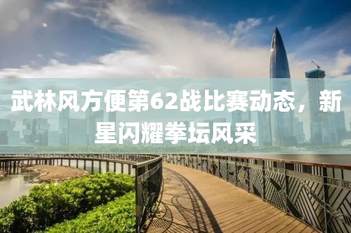 武林风方便第62战比赛动态，新星闪耀拳坛风采