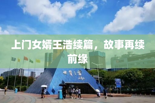 上门女婿王浩续篇，故事再续前缘