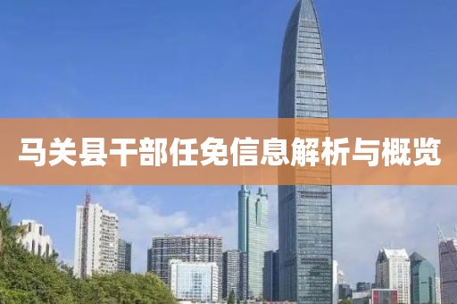 马关县干部任免信息解析与概览