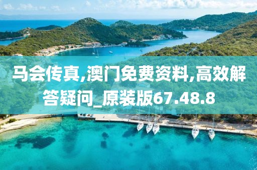 马会传真,澳门免费资料,高效解答疑问_原装版67.48.8