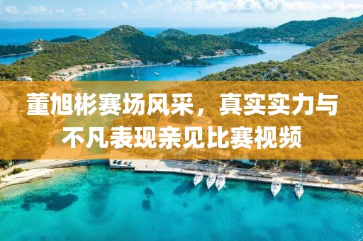 董旭彬赛场风采，真实实力与不凡表现亲见比赛视频