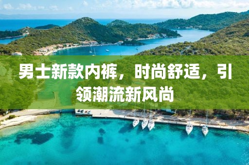 男士新款内裤，时尚舒适，引领潮流新风尚