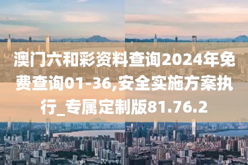 澳门六和彩资料查询2024年免费查询01-36,安全实施方案执行_专属定制版81.76.2