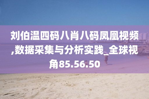 刘伯温四码八肖八码凤凰视频,数据采集与分析实践_全球视角85.56.50