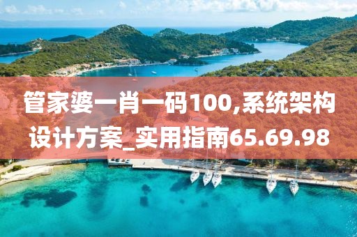 管家婆一肖一码100,系统架构设计方案_实用指南65.69.98