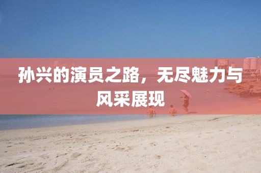 孙兴的演员之路，无尽魅力与风采展现