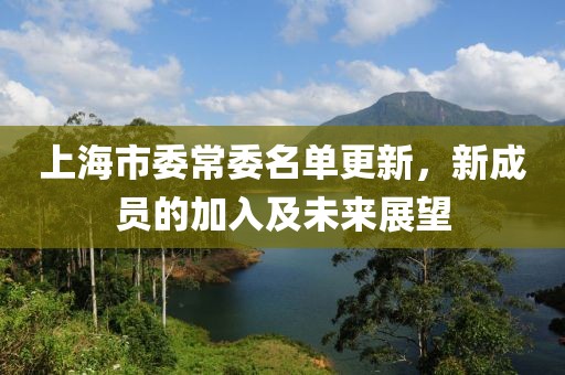 上海市委常委名单更新，新成员的加入及未来展望
