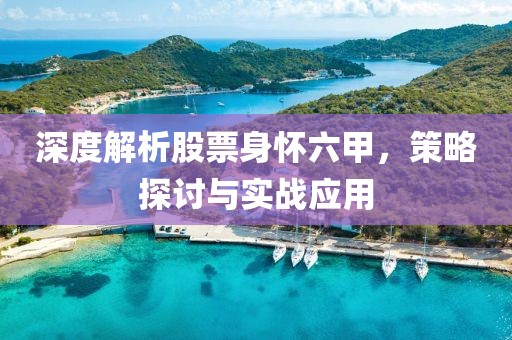 深度解析股票身怀六甲，策略探讨与实战应用