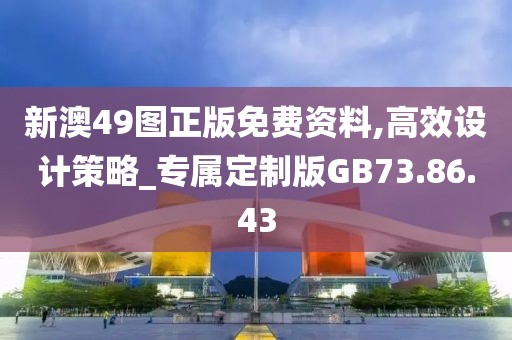 新澳49图正版免费资料,高效设计策略_专属定制版GB73.86.43