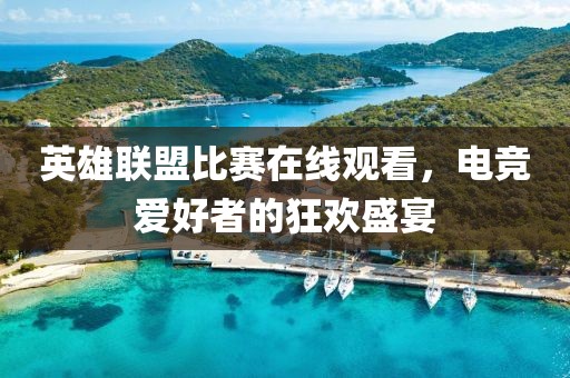 英雄联盟比赛在线观看，电竞爱好者的狂欢盛宴