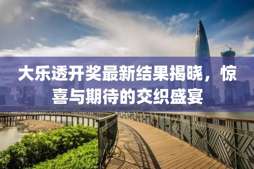 大乐透开奖最新结果揭晓，惊喜与期待的交织盛宴