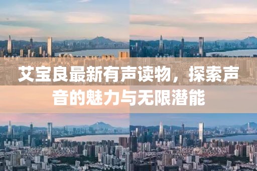 艾宝良最新有声读物，探索声音的魅力与无限潜能
