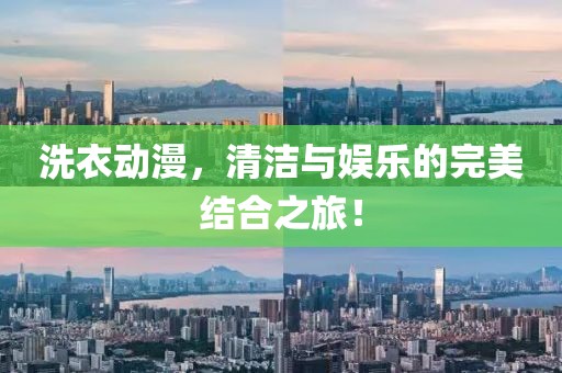 洗衣动漫，清洁与娱乐的完美结合之旅！