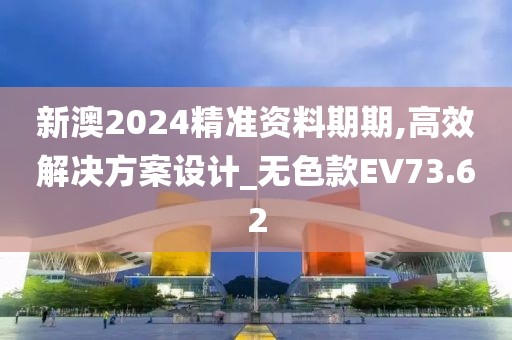 新澳2024精准资料期期,高效解决方案设计_无色款EV73.62