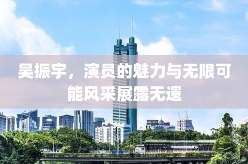 吴振宇，演员的魅力与无限可能风采展露无遗