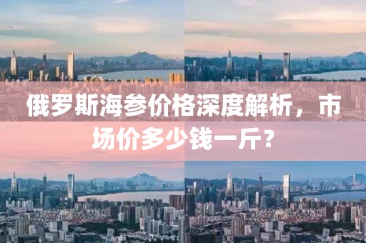俄罗斯海参价格深度解析，市场价多少钱一斤？