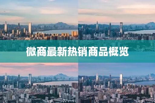 微商最新热销商品概览