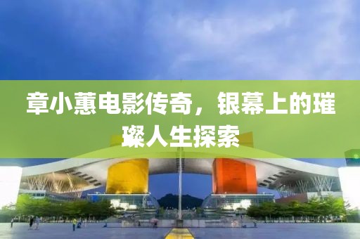 章小蕙电影传奇，银幕上的璀璨人生探索