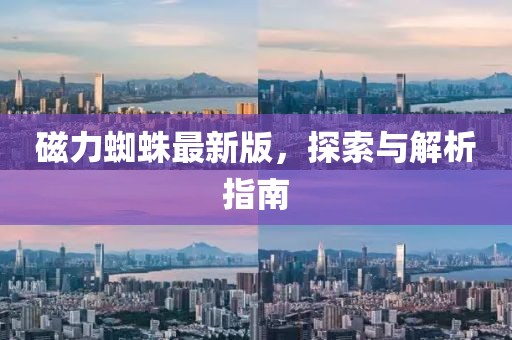 磁力蜘蛛最新版，探索与解析指南