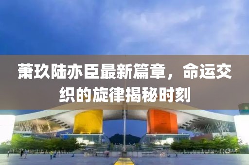 萧玖陆亦臣最新篇章，命运交织的旋律揭秘时刻
