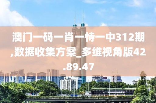 澳门一码一肖一恃一中312期,数据收集方案_多维视角版42.89.47
