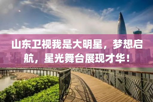 山东卫视我是大明星，梦想启航，星光舞台展现才华！