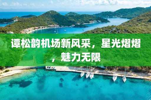 谭松韵机场新风采，星光熠熠，魅力无限