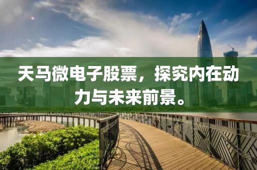 天马微电子股票，探究内在动力与未来前景。