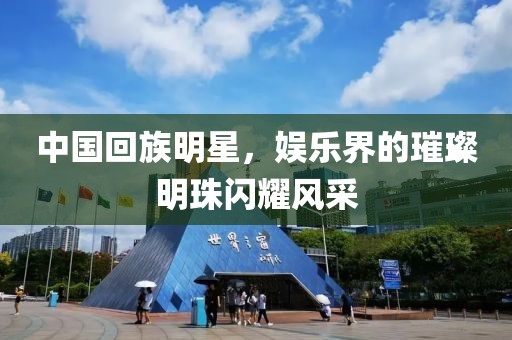 中国回族明星，娱乐界的璀璨明珠闪耀风采