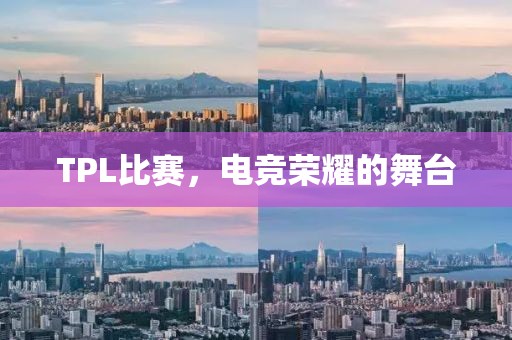TPL比赛，电竞荣耀的舞台