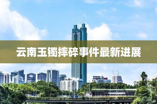 云南玉镯摔碎事件最新进展