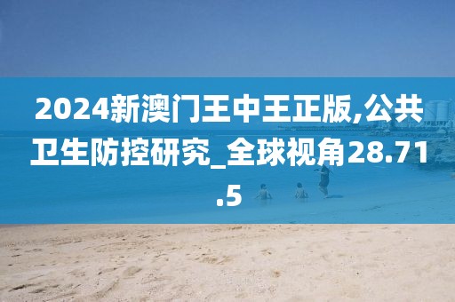 2024新澳门王中王正版,公共卫生防控研究_全球视角28.71.5