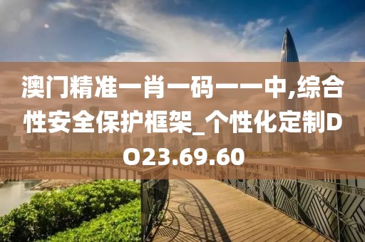 澳门精准一肖一码一一中,综合性安全保护框架_个性化定制DO23.69.60