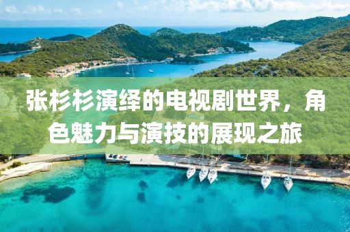 张杉杉演绎的电视剧世界，角色魅力与演技的展现之旅