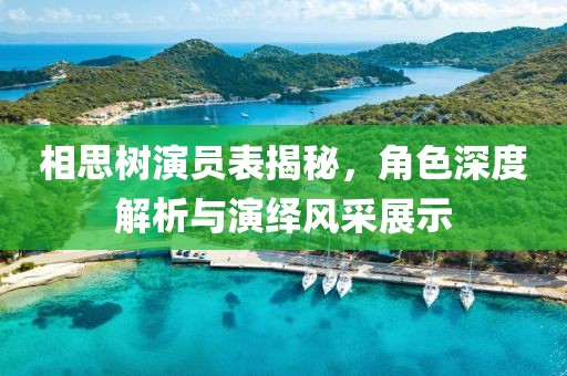 相思树演员表揭秘，角色深度解析与演绎风采展示