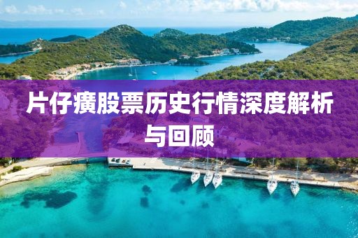 片仔癀股票历史行情深度解析与回顾