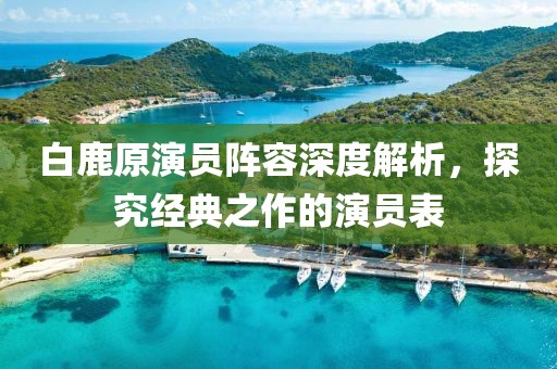 白鹿原演员阵容深度解析，探究经典之作的演员表