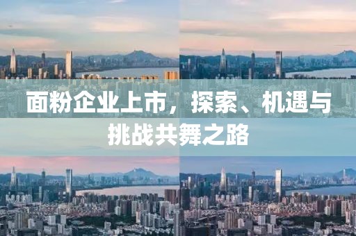 面粉企业上市，探索、机遇与挑战共舞之路