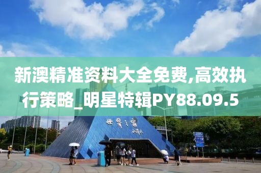 新澳精准资料大全免费,高效执行策略_明星特辑PY88.09.5