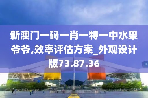 新澳门一码一肖一特一中水果爷爷,效率评估方案_外观设计版73.87.36